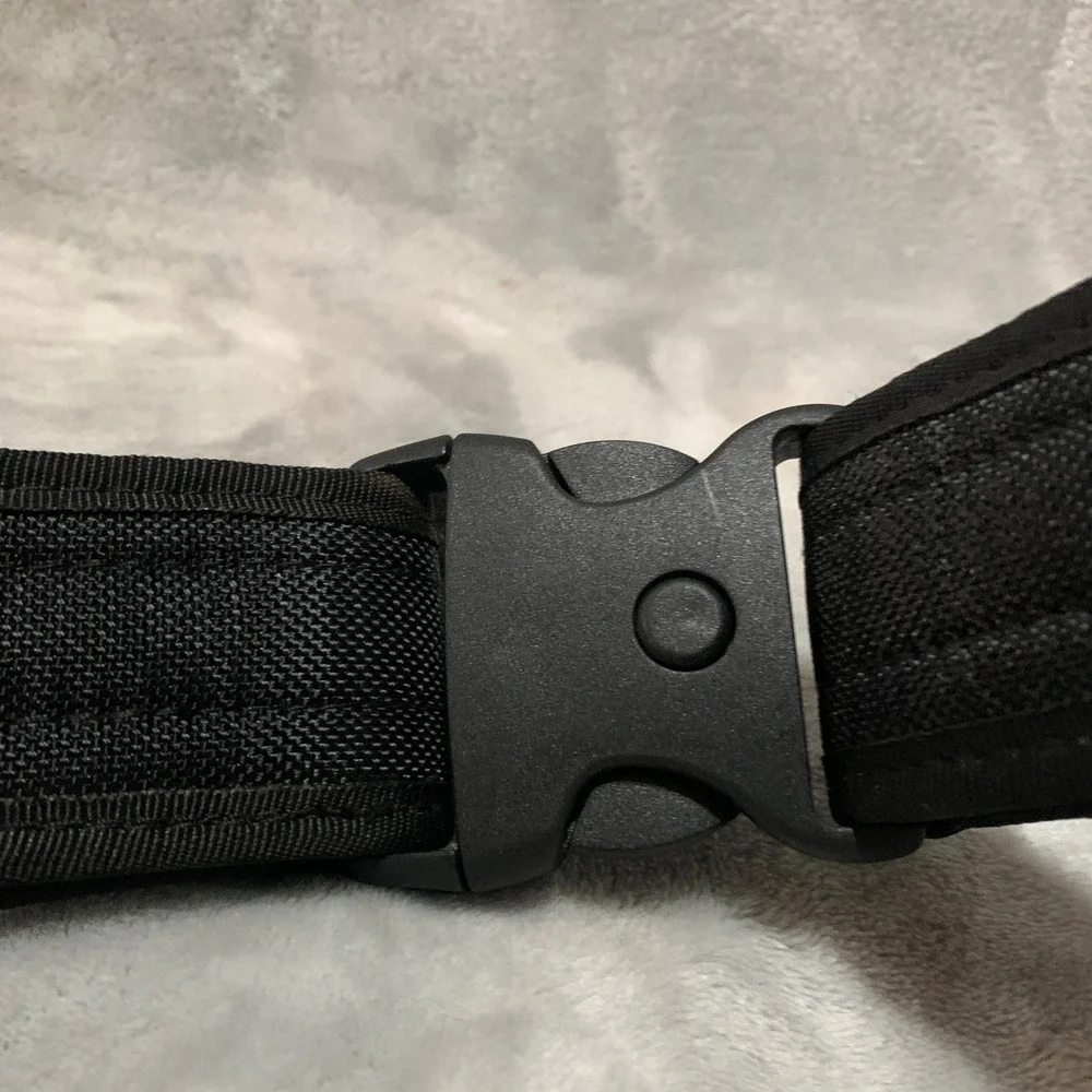 Ryno Gear Nylon Duty Belt with 4 Keeper Sets and Inside Belt N202C-S Black Small